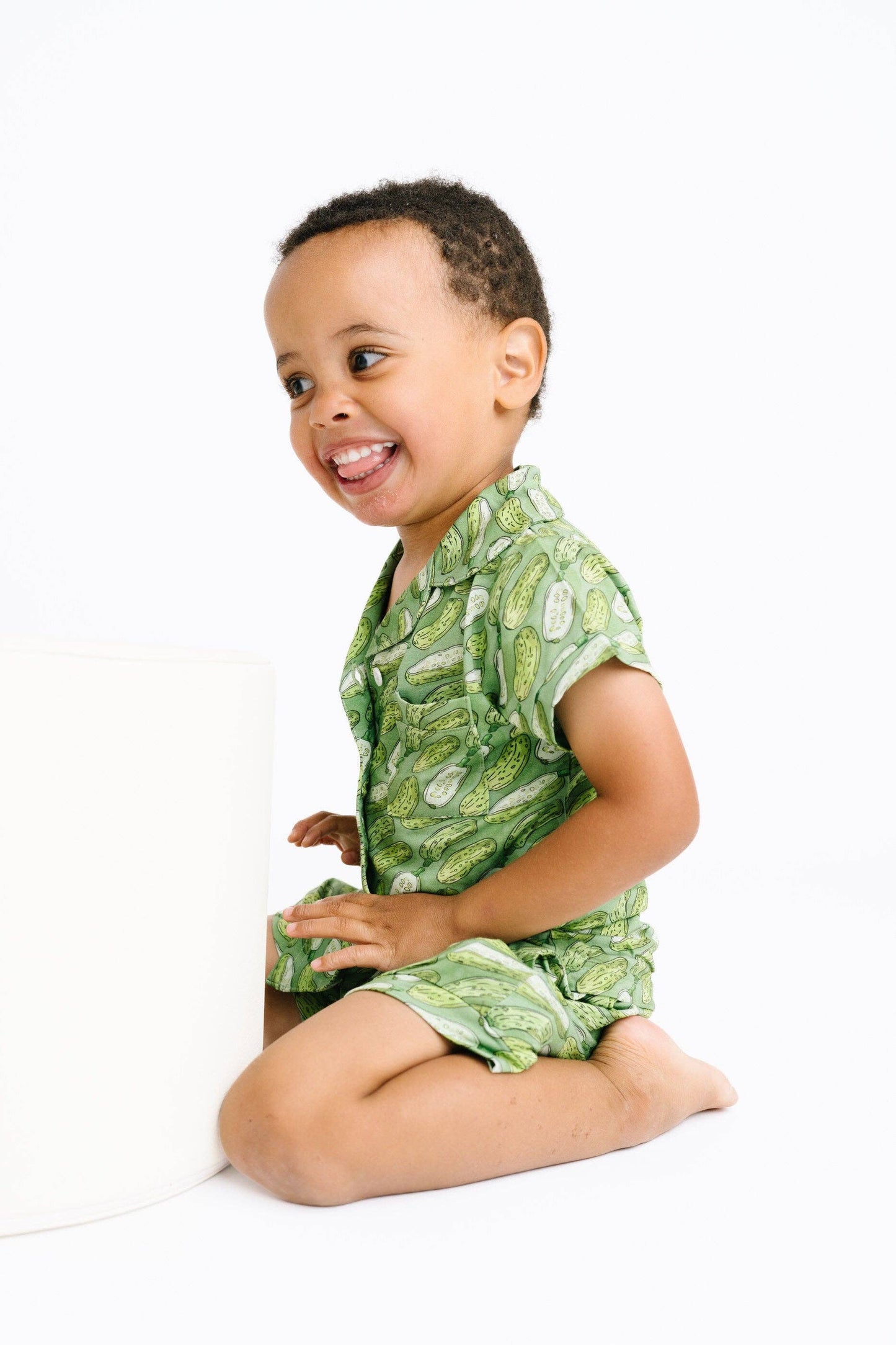 Pickle Bamboo Short Button Up Set