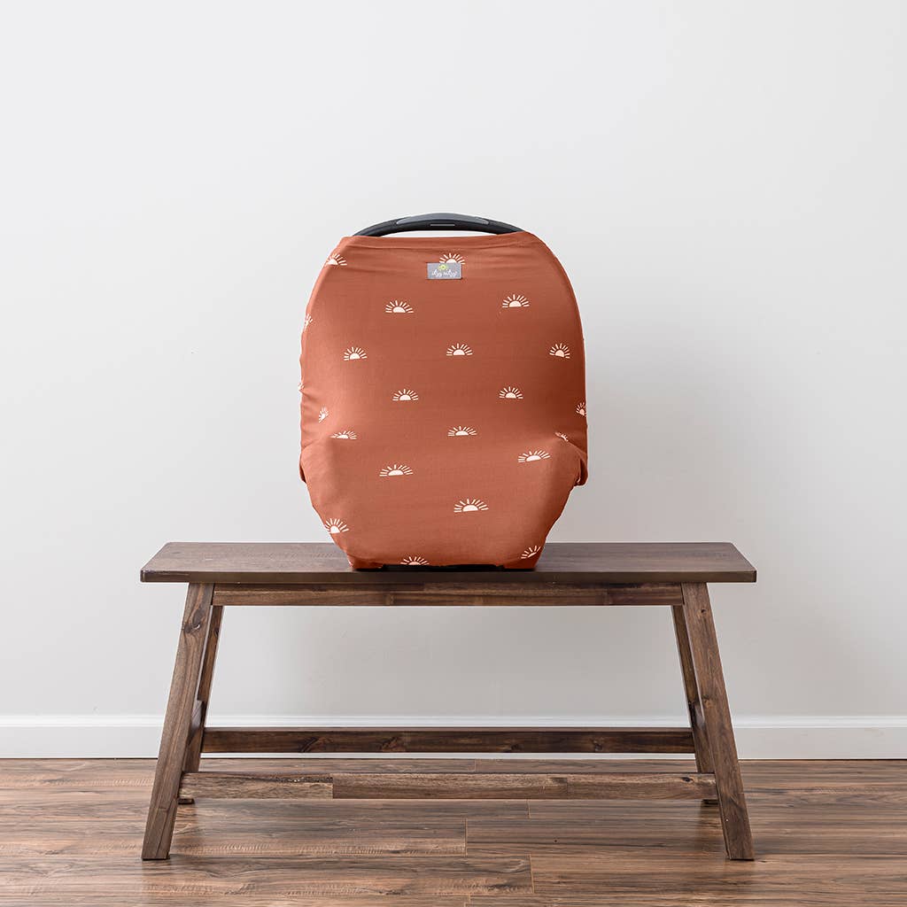 Terracotta Sunrise Mom Boss 4-in-1 Multi-Use Cover