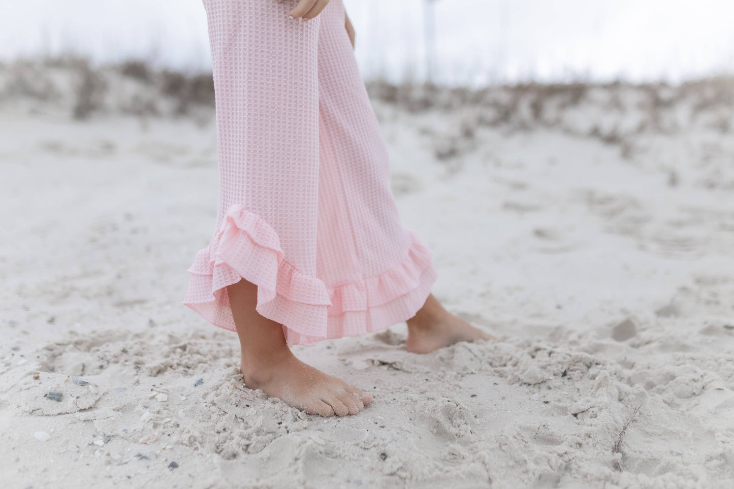 Ruffle Waffle Knit Summer Set