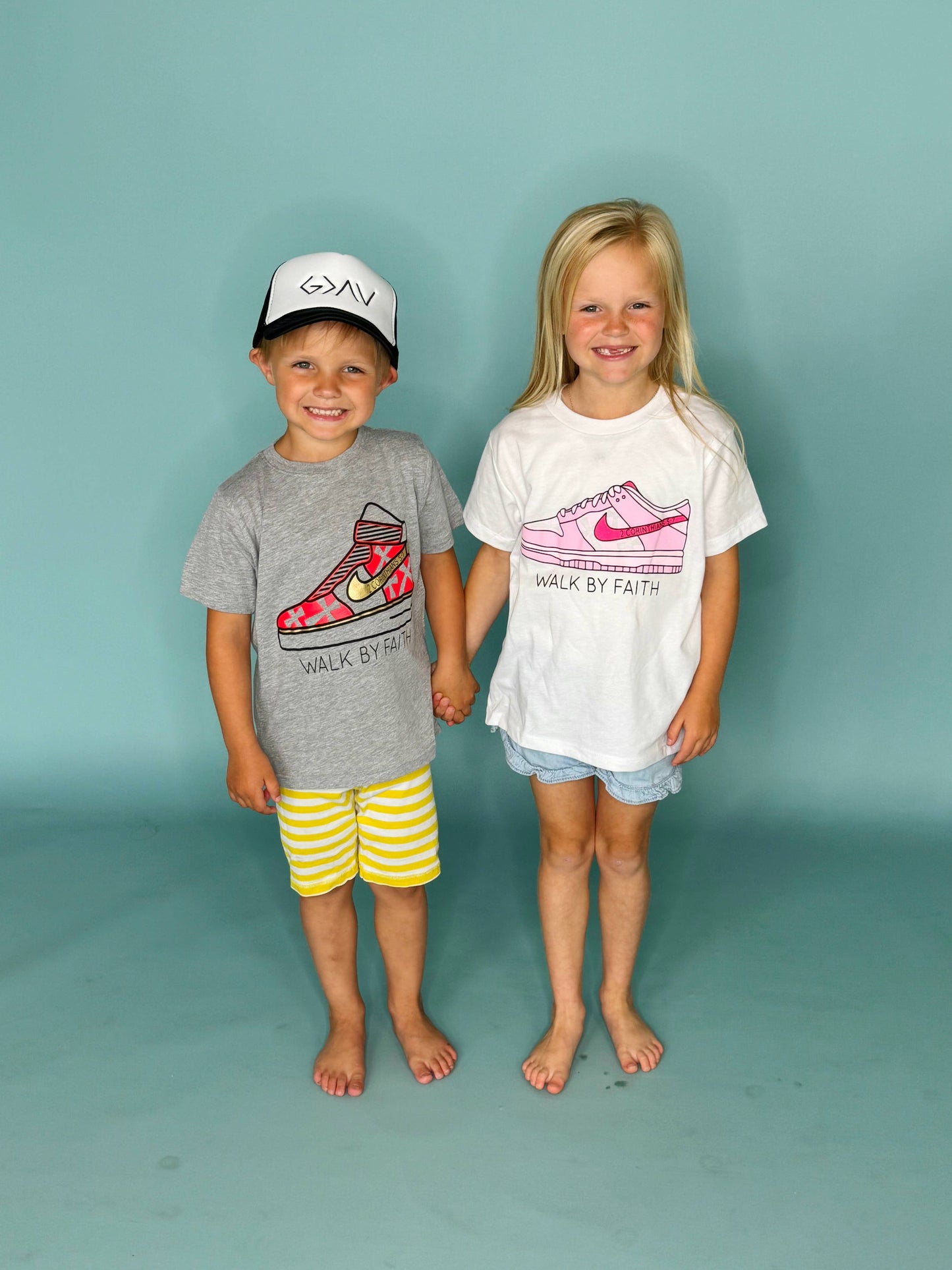Walk By Faith High-Top Toddler Tee