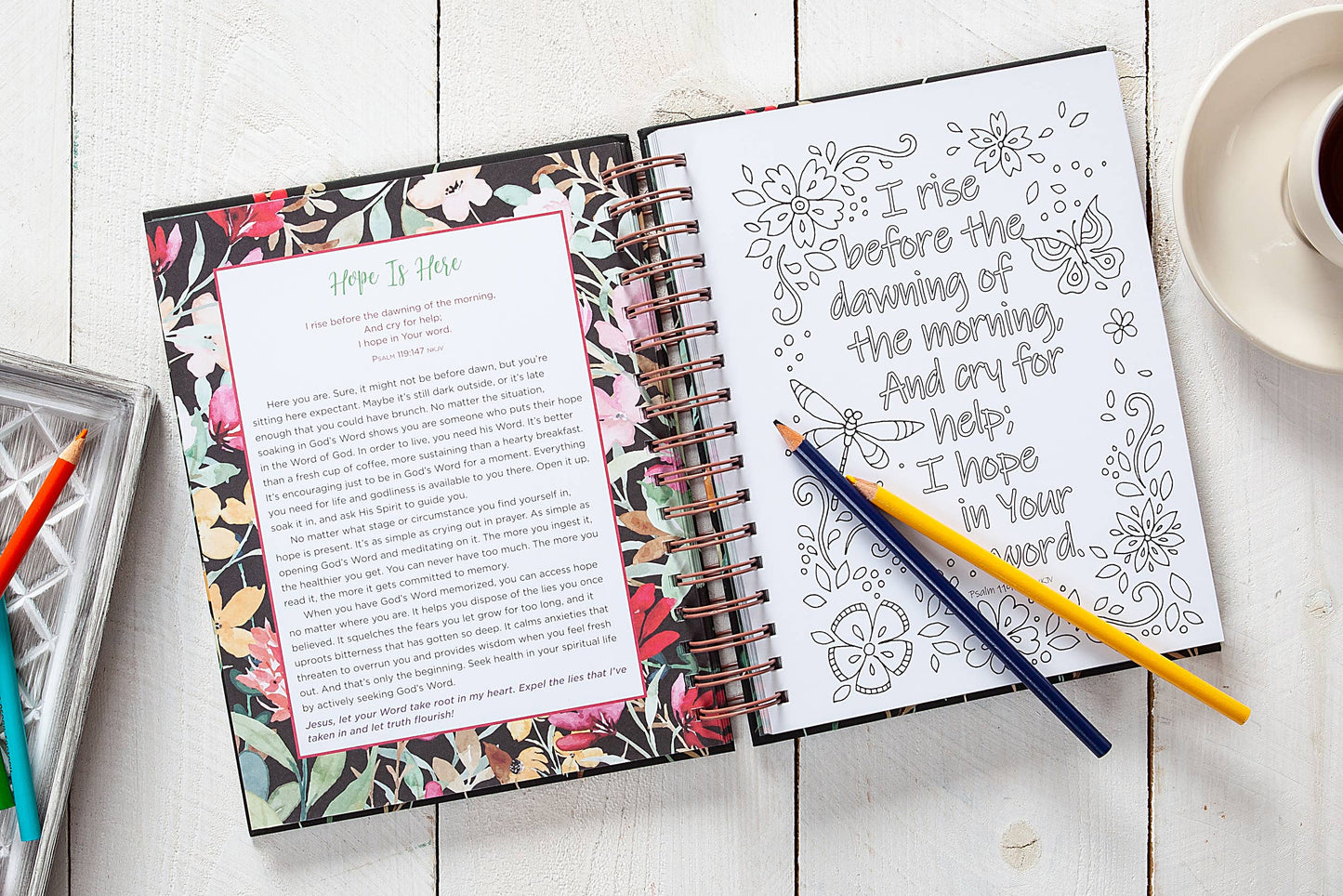 Think On These Things | Devotional Coloring Book