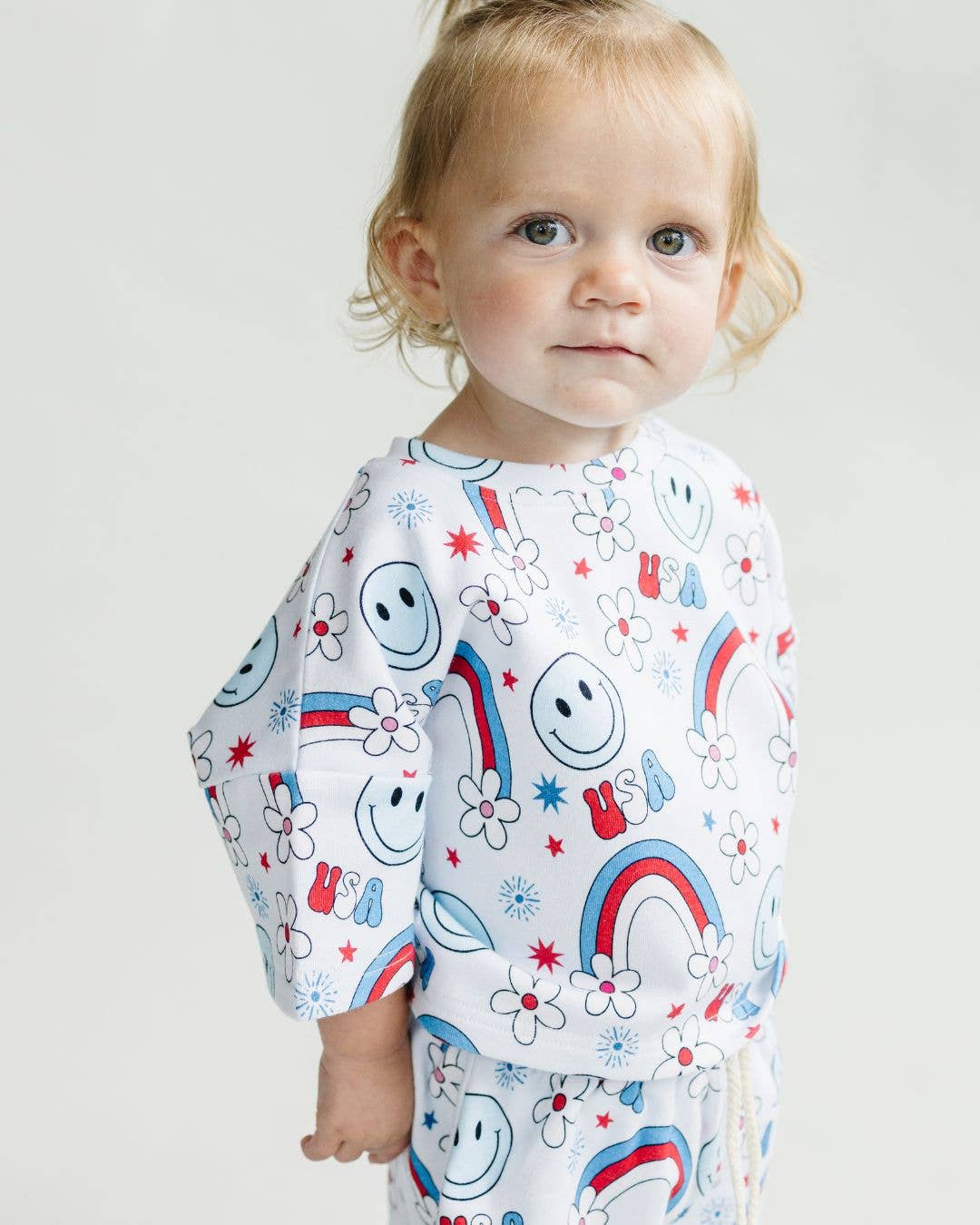 Little Miss USA Shortie Set