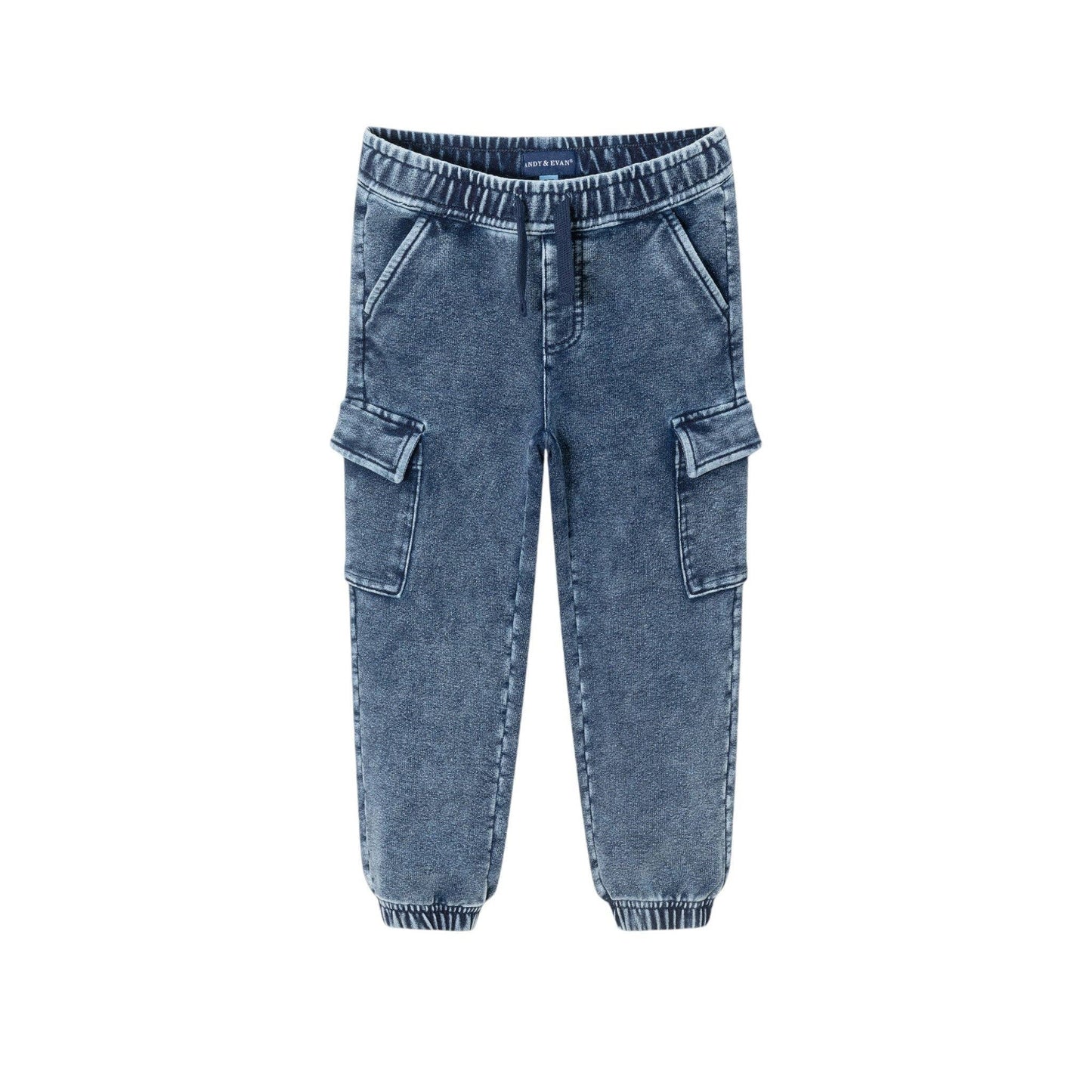 French Terry Jogger - Blue Denim