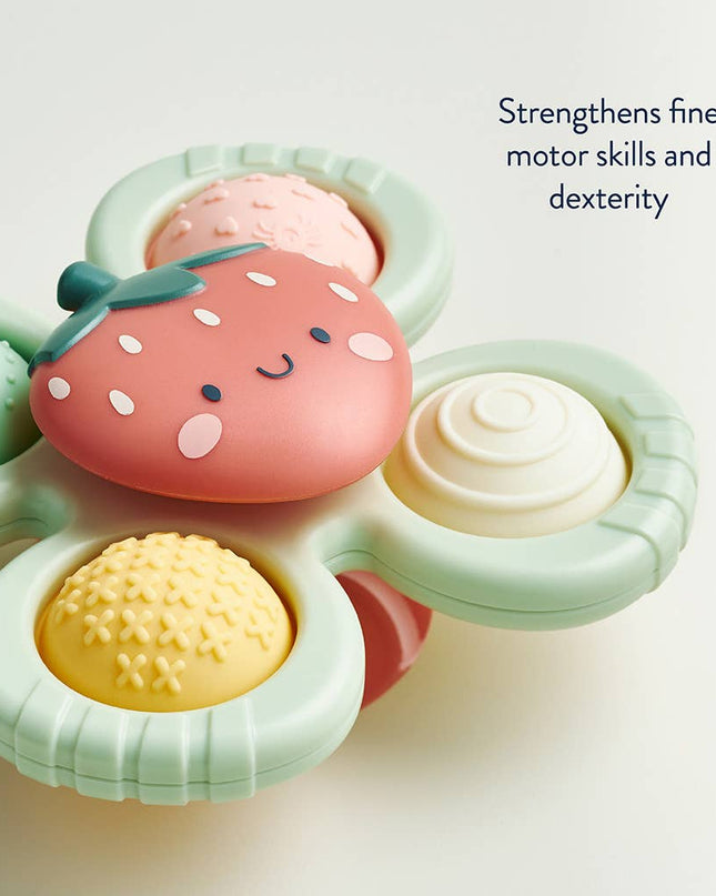 Itzy Pop & Whirl™ - Bath + Travel Toy: Smile