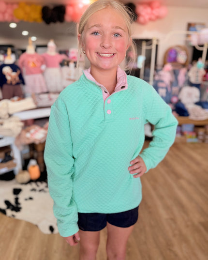 Social Pullover | Seafoam