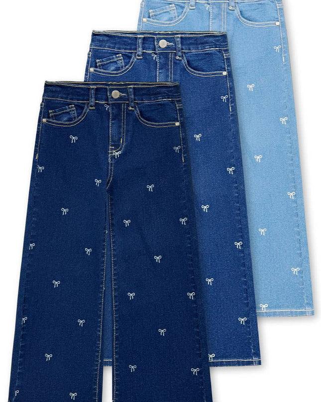 Toddler Wide Leg Denim Jeans | Indigo