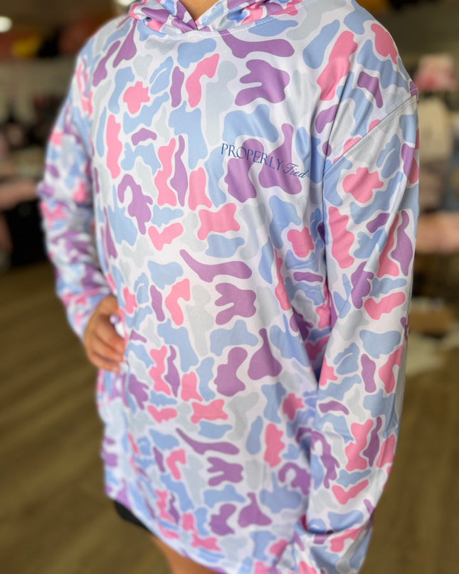 Sportsman Performance Hoodie | Cotton Candy Camo
