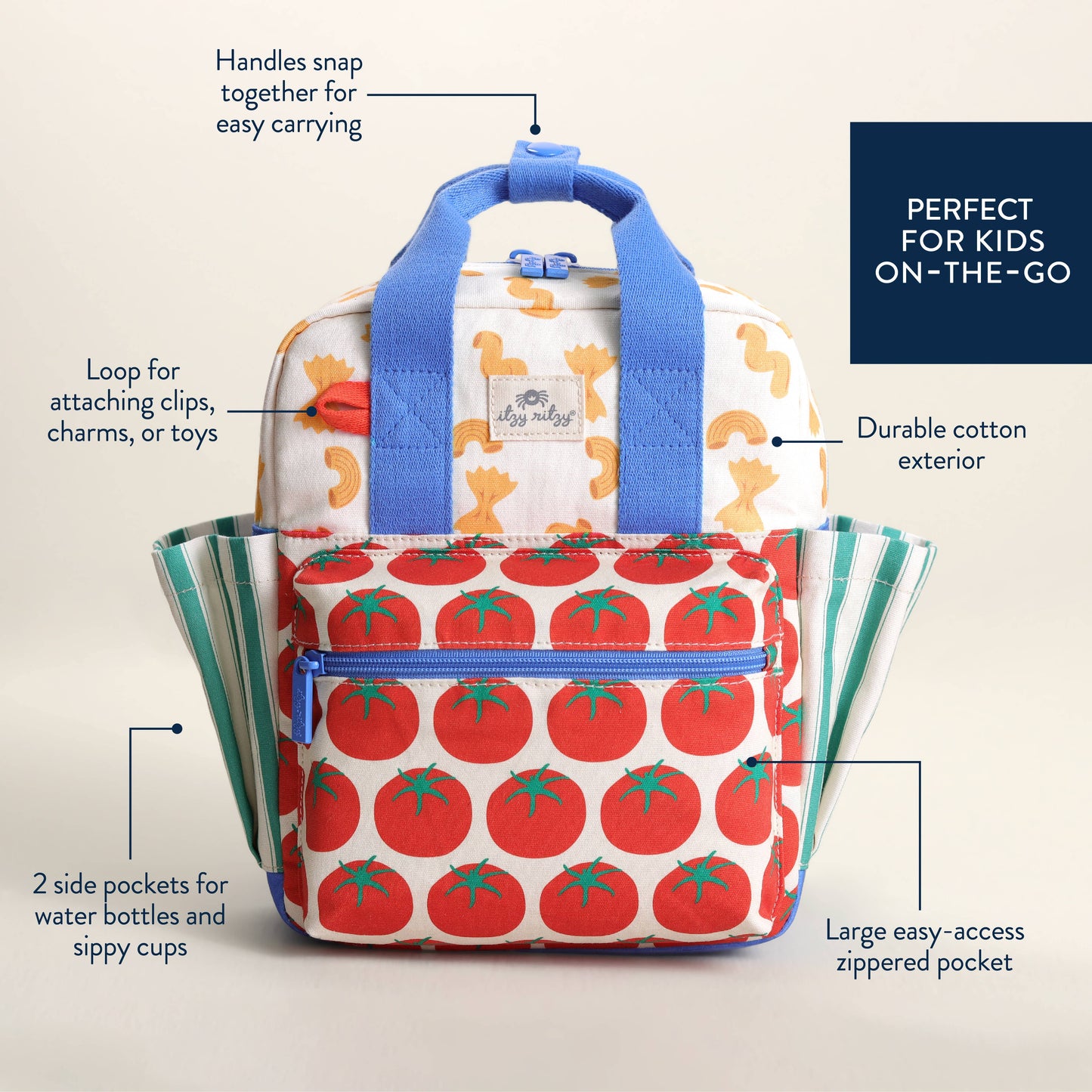 Itzy Bitzy Backpack: Cherry on Top