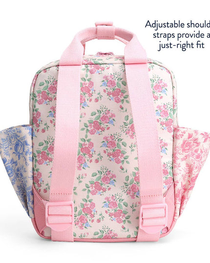 Itzy Bitzy Backpack: Ribbons + Roses