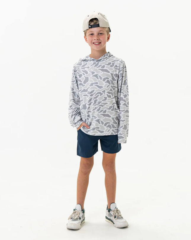 Performance Hoodie | White Camo