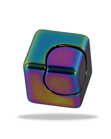 Heavy Metal Cube Spinner | 4 Colors