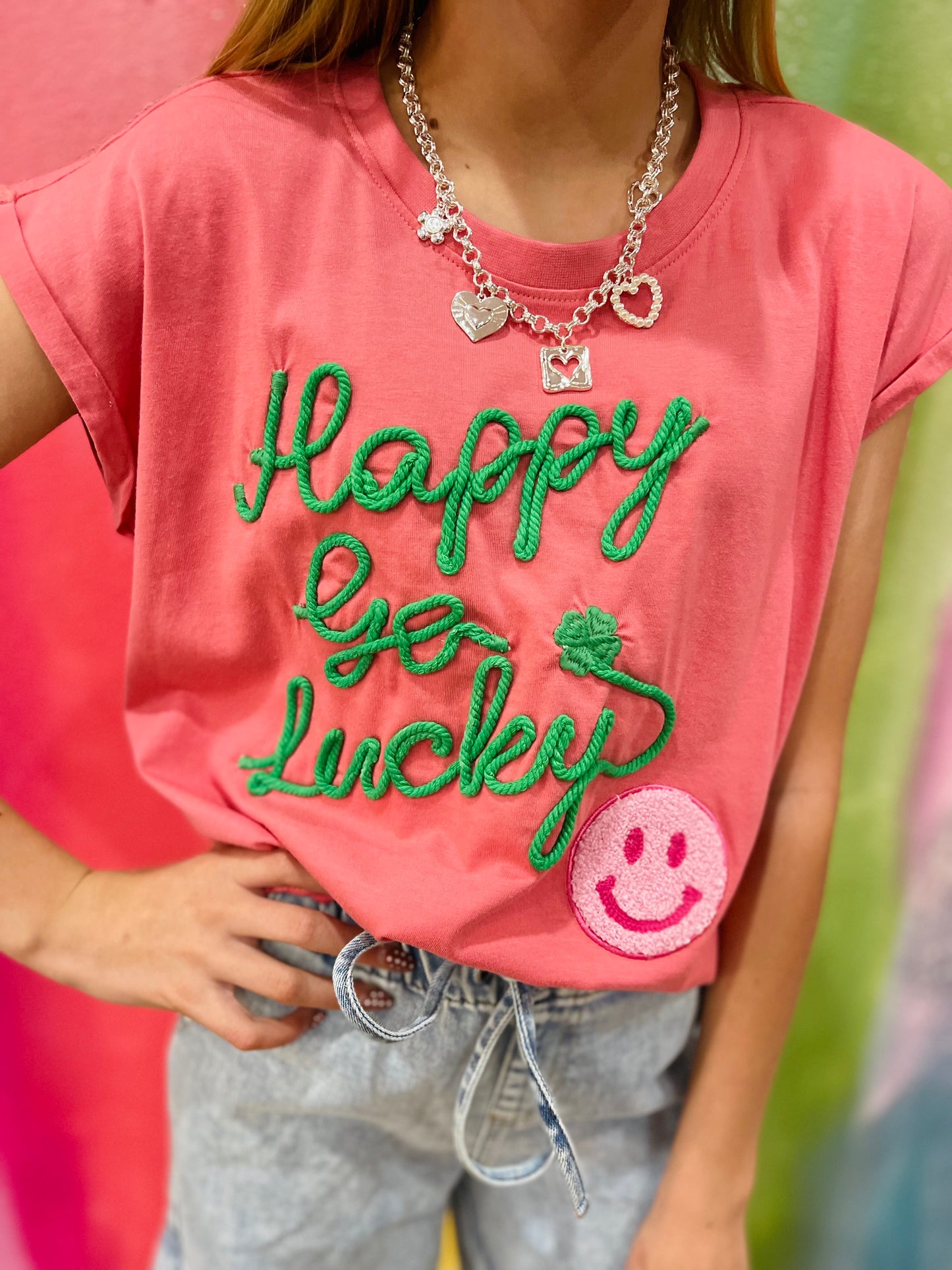 Happy Go Lucky Tee