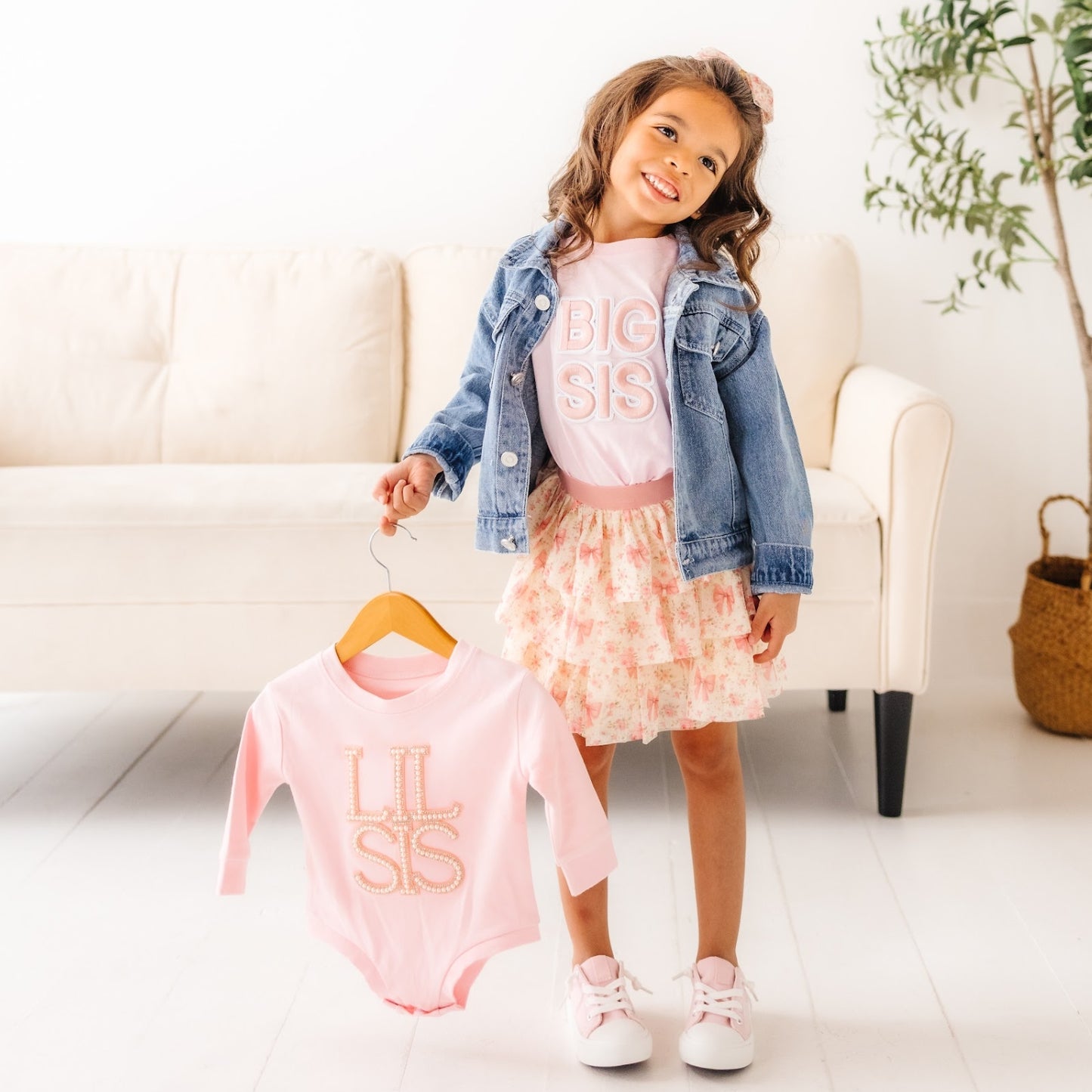 Big Sis Embroidered Patch T-Shirt