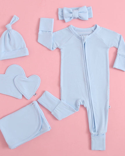 Zippered Baby Romper | Dewdrop