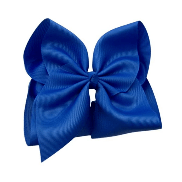 6” Solid Grosgrain Bow | Royal Blue