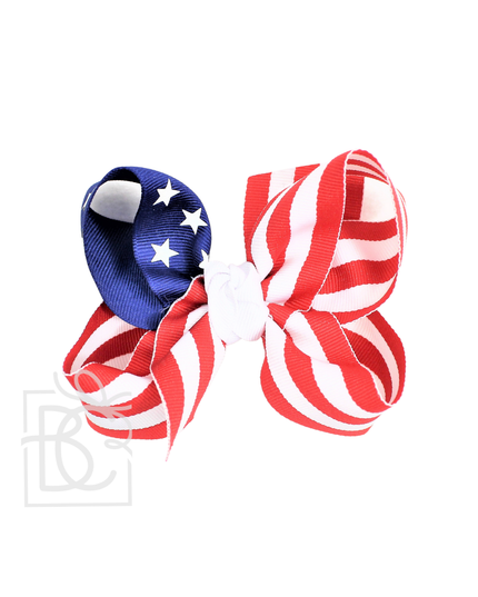 5.5" Specialty Bow | Stars and Stripes