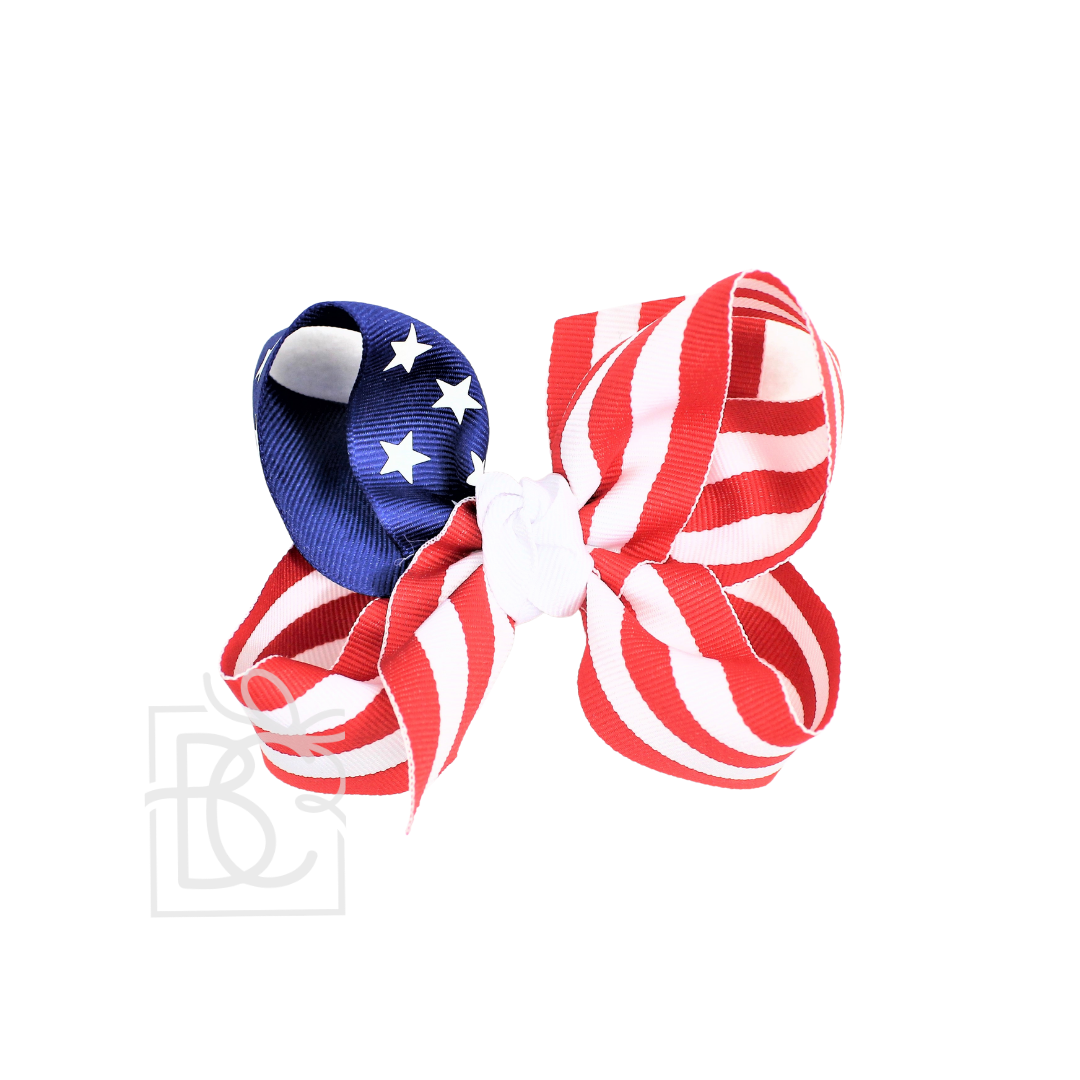 5.5" Specialty Bow | Stars and Stripes