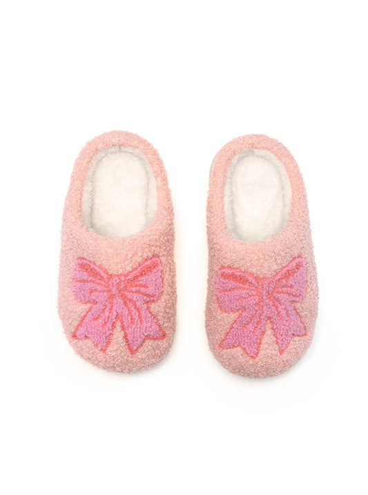 Pretty Bows Slippers | Pink