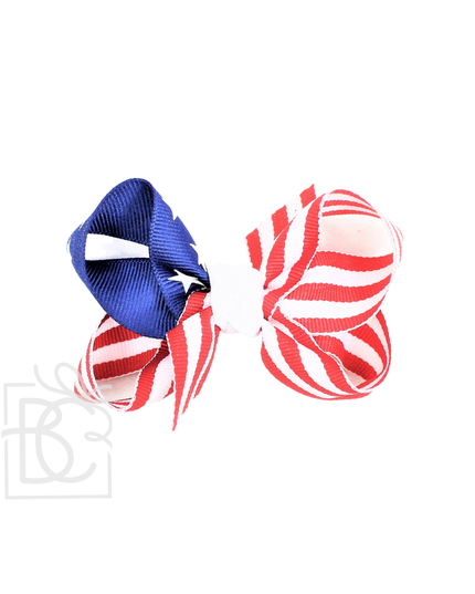 5.5" Specialty Bow | Stars and Stripes