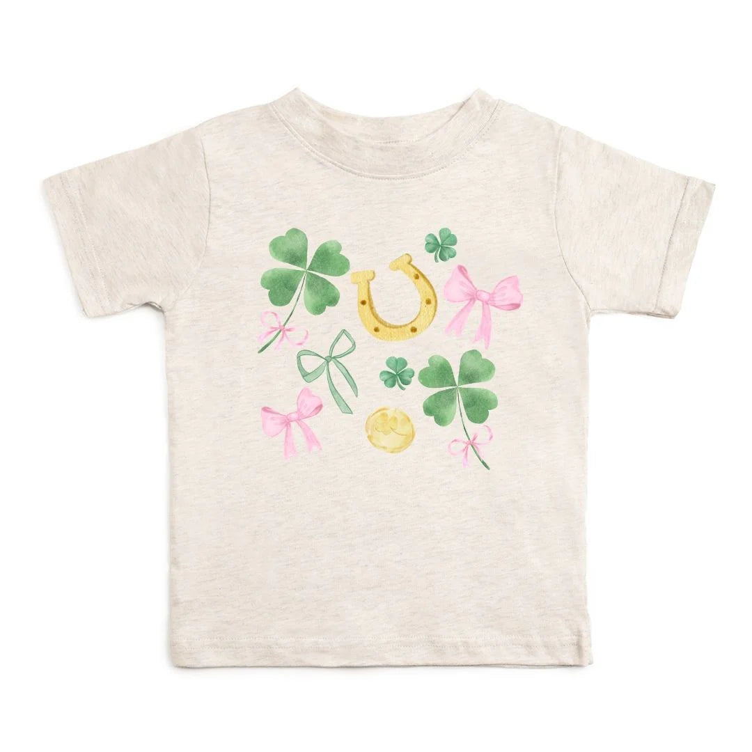 Sweet Shamrock St. Patrick’s Day Short Sleeve Tee | Natural Heather