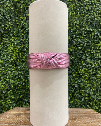 Metallic Light Pink Headband