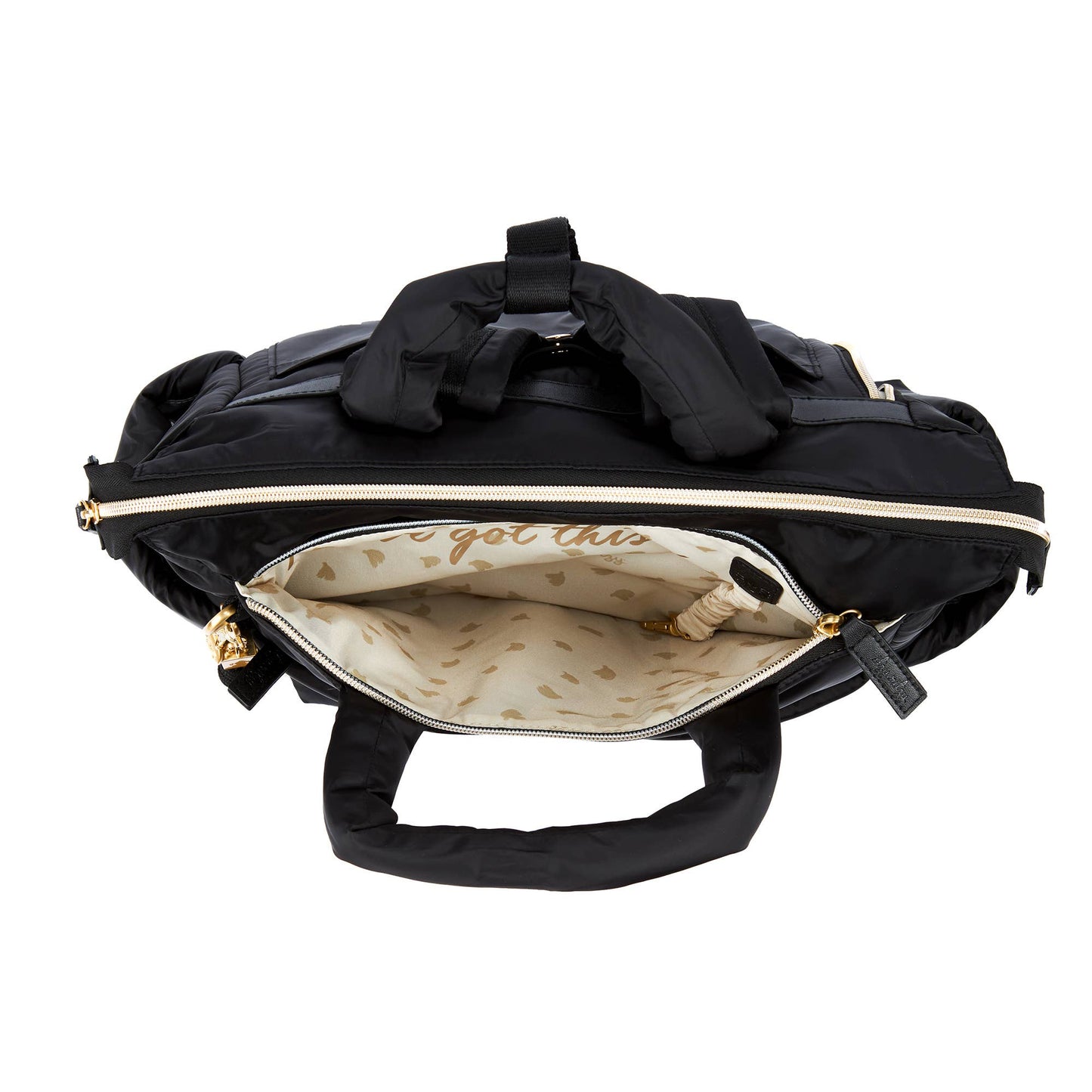 Dream Convertible™ Midnight Black Diaper Bag