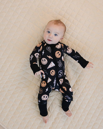 Bamboo Zip Romper | Rad Vibes: 0-3M