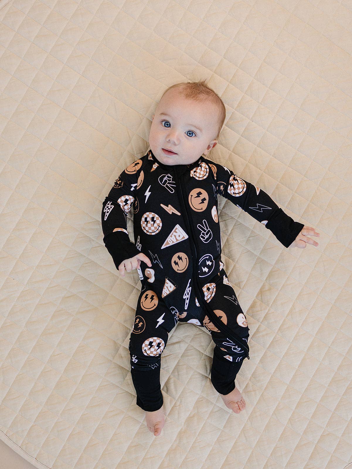 Bamboo Zip Romper | Rad Vibes: 0-3M