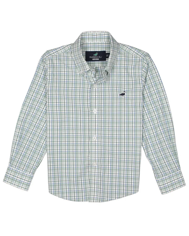 Seasonal Sportshirt | Sage Stream