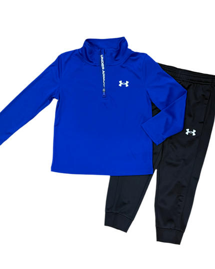 UA 1/4 Zip Tech Set | Royal | 12 - 24m