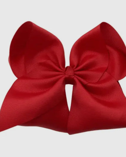 6 “ Solid Grosgrain Bow | Watermelon
