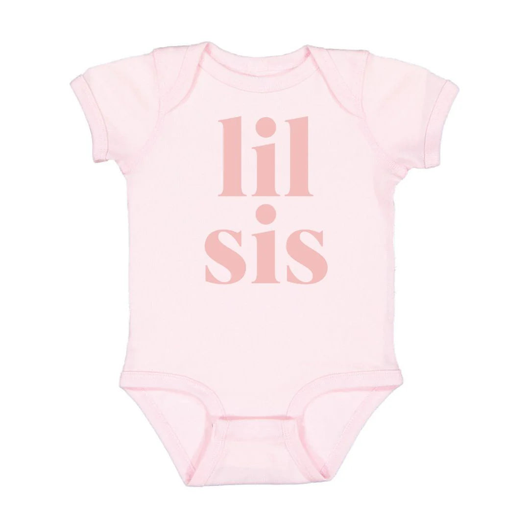 Lil Sis Short Sleeve Soft Bodysuit