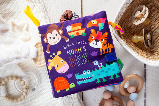 Bible Tails - Noah’s Ark | Touch and Feel Cloth Book
