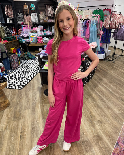 Lounge Lived In Pocket Pants | Party Pink