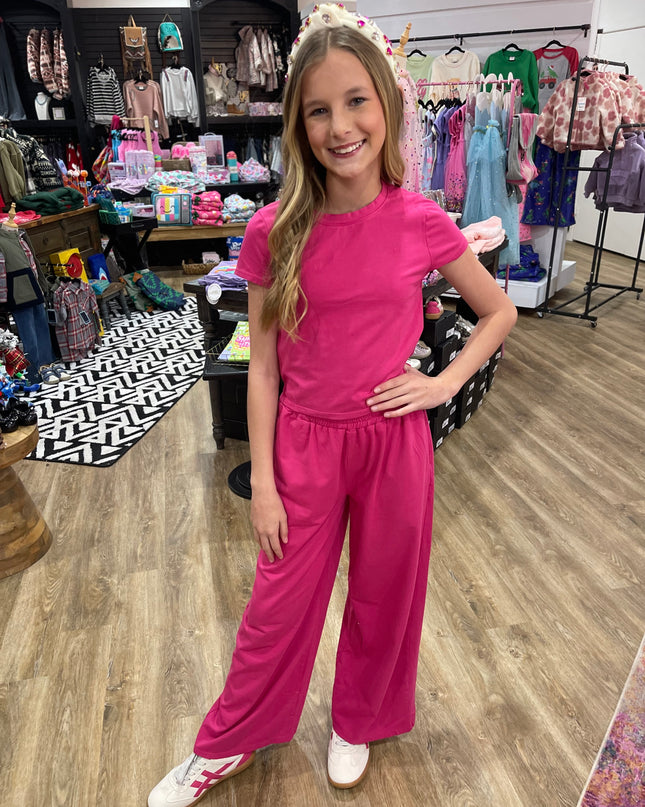 Lounge Lived In Pocket Pants | Party Pink