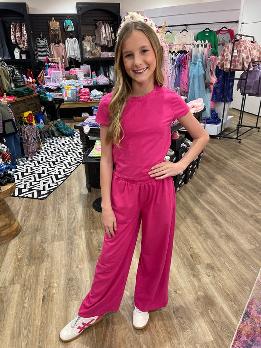 Lounge Lived In Pocket Pants | Party Pink