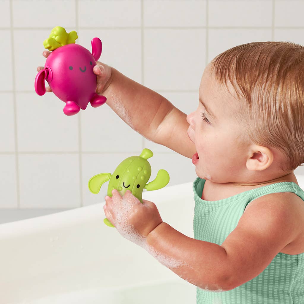 Silly Swimmers™ | Bath + Water Toy