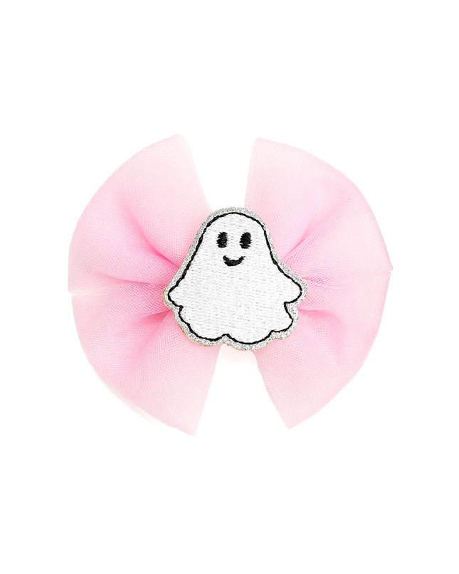 Coquette Tulle Ghost Bow Clip