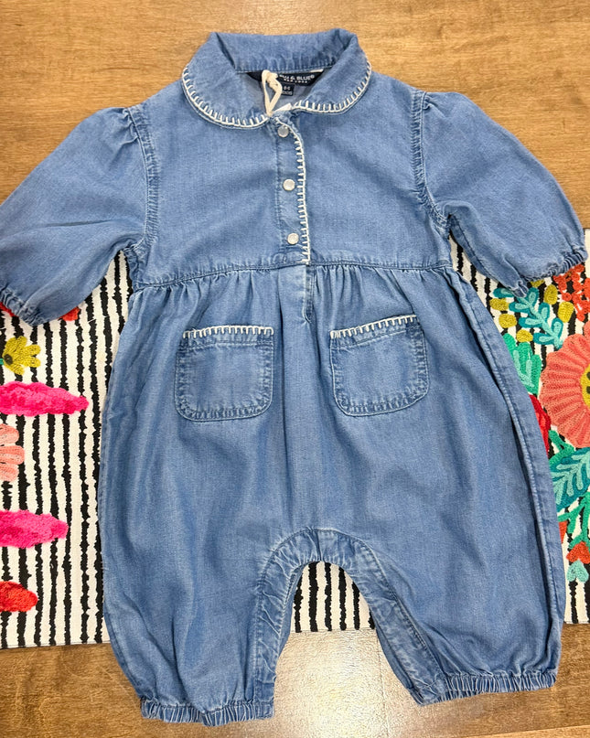 Dove Coveralls | Denim