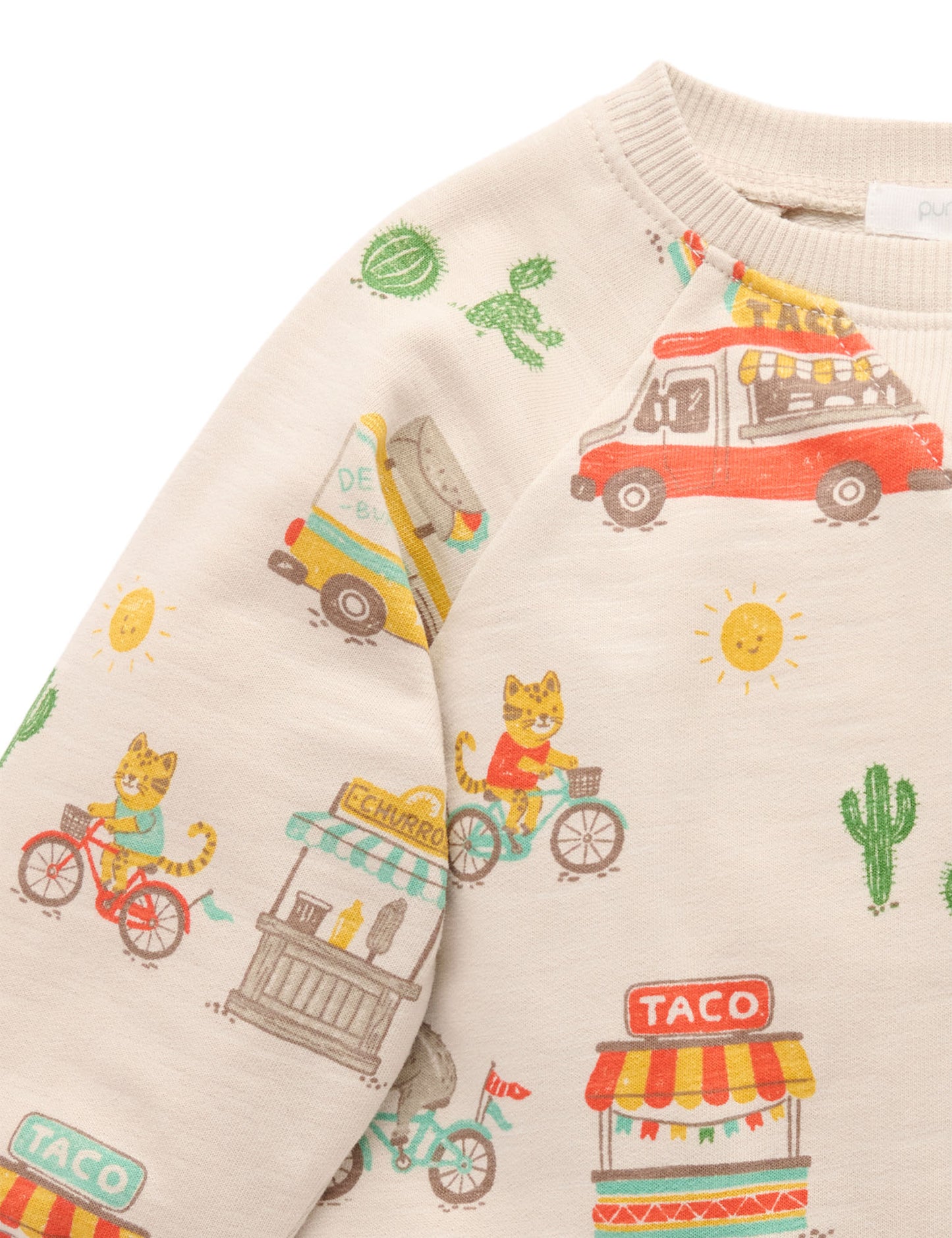 Siesta Windcheater | Taco Truck Print