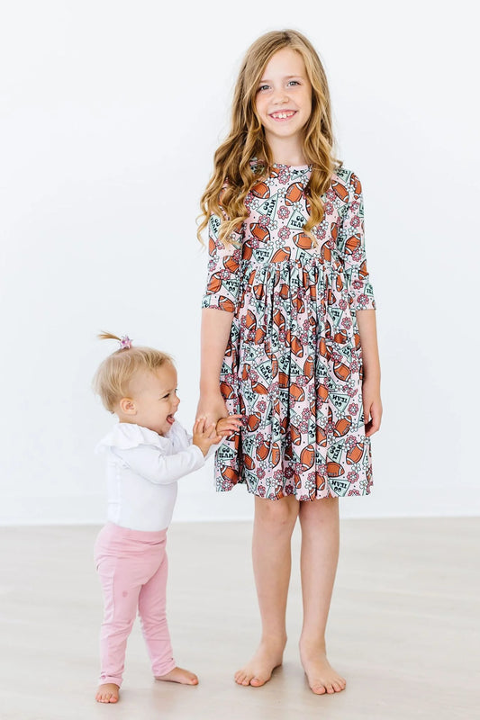 Go Team Pocket Twirl Dress