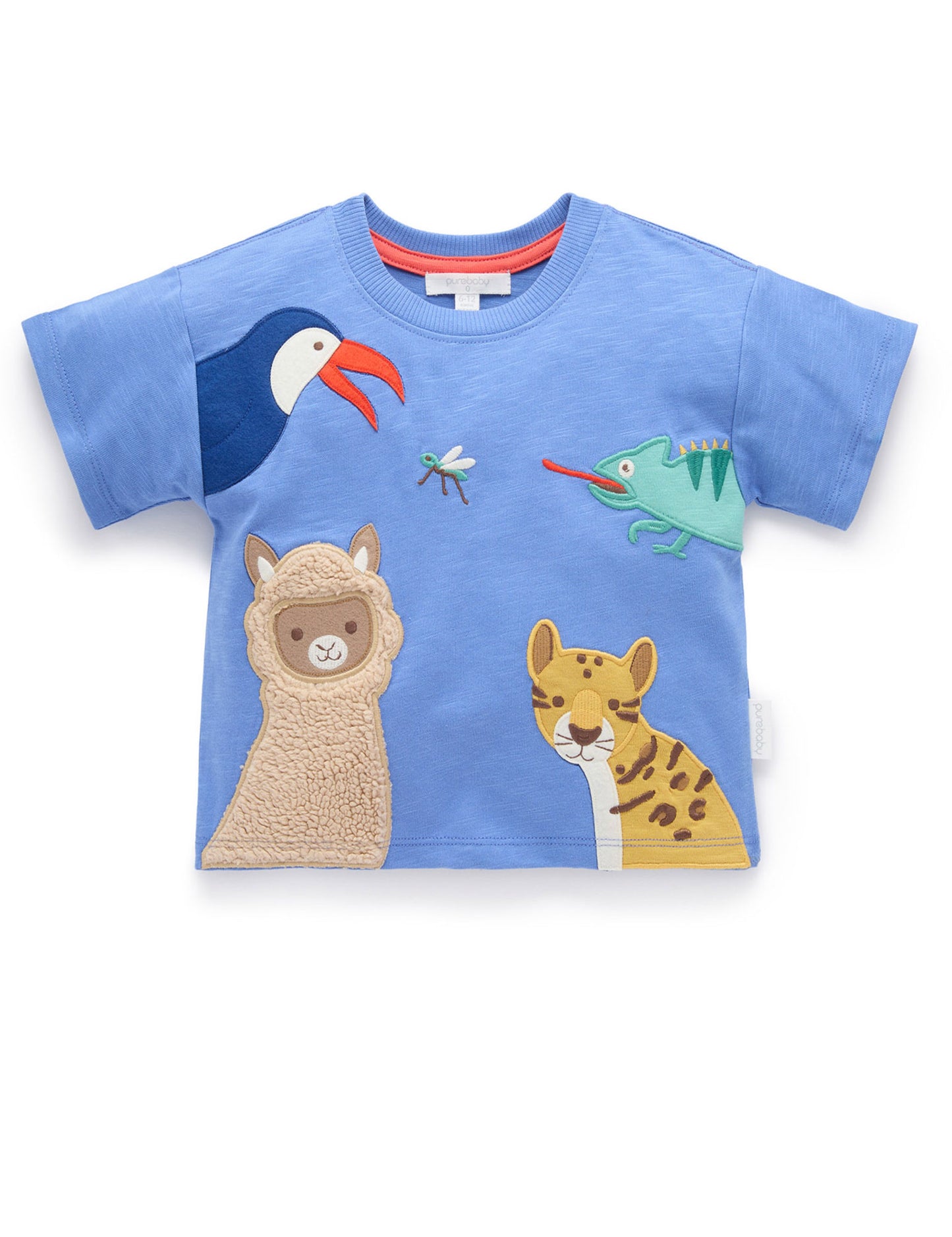 Hola Relaxed Tee | Blue