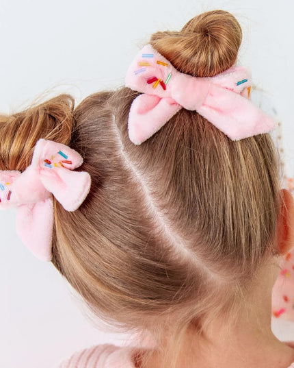 Sprinkle Bow Clip Set