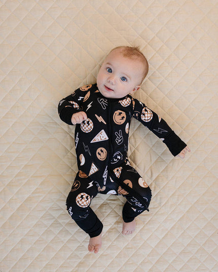 Bamboo Zip Romper | Rad Vibes: 0-3M