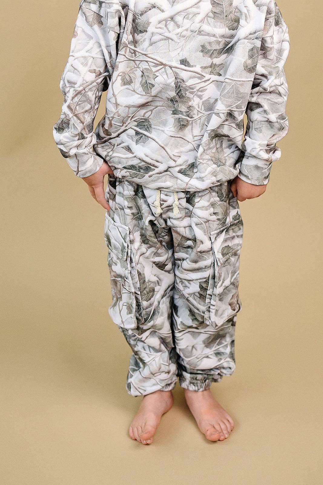 Camo Cargo Jogger Set