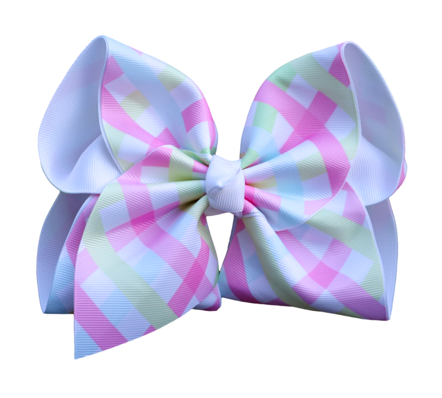 4” Pastel Sorbet Printed Double Layer Bow