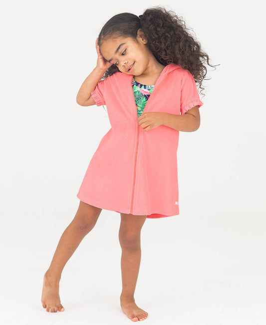 Bubblegum Pink Terry Full-Zip Cover Up | Baby & Toddler