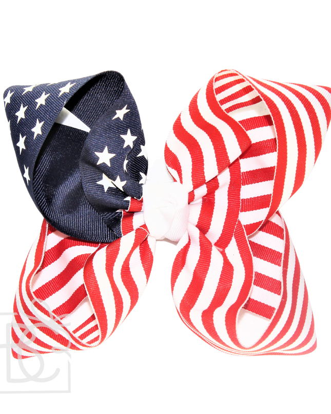 5.5" Specialty Bow | Stars and Stripes