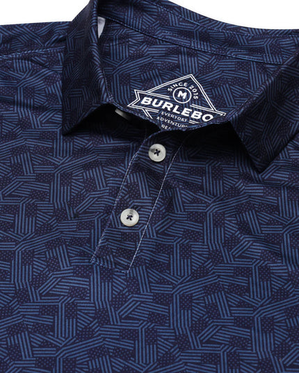 Men’s Performance Polo Stars & Stripes | Navy