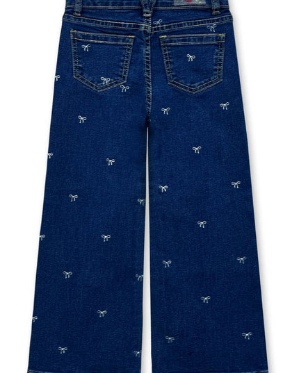 Toddler Wide Leg Denim Jeans | Indigo